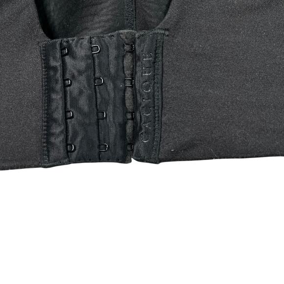 Cacique Invisible Backsmoother Light Lined No Wire Full Coverage Bra Black 42DD - Picture 3 of 6